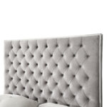 Addison Velvet Upholstered Tufted Low Profile Bed | Artisanelm