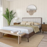 Mateo Upholstered Solid Wood Platform Bed | Artisanelm