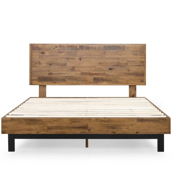 Alexis Solid Wood Platform Bed | Artisanelm