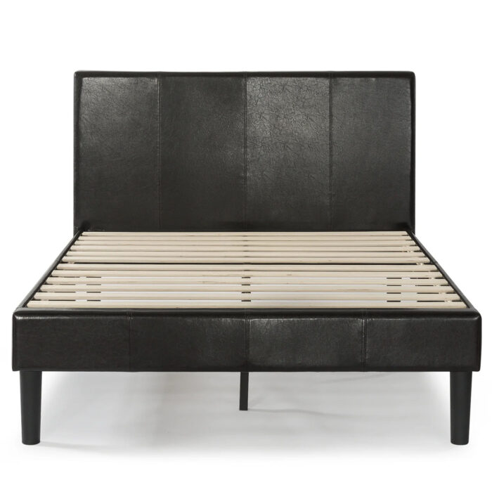 Beth Faux Leather Upholstered Platform Bed | Artisanelm