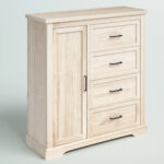 Florian 4 Drawer Dresser | White Birch | Artisanelm