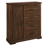 Florian 4 Drawer Dresser | Dark Walnut | Artisanelm