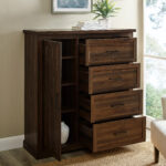 Florian 4 Drawer Dresser | Dark Walnut | Artisanelm