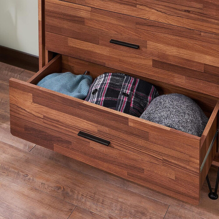 Merriton 5 Drawer Chest | Walnut | Artisanelm