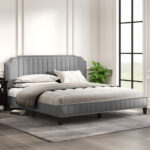 Vienna Upholstered Platform Bed