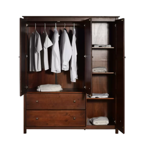 Lawrence Solid Wood Wardrobe Armoire