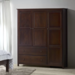 Lawrence Solid Wood Wardrobe Armoire