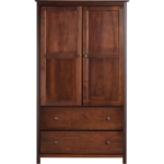 Joanna Solid Wood Wardrobe Armoire