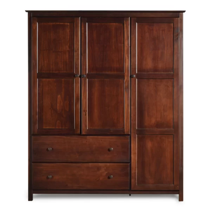 Lawrence Solid Wood Wardrobe Armoire