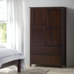 Joanna Solid Wood Wardrobe Armoire