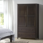 Joanna Solid Wood Wardrobe Armoire