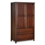 Joanna Solid Wood Wardrobe Armoire