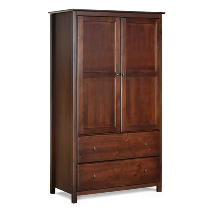 Joanna Solid Wood Wardrobe Armoire