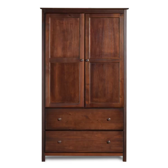 Joanna Solid Wood Wardrobe Armoire