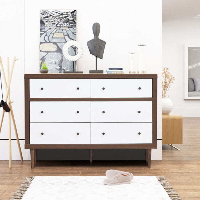 Mariana 6 Drawer Bedroom Dresser - Artisanelm