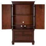 Wearstler Solid Wood Wardrobe Armoire - Artisanelm