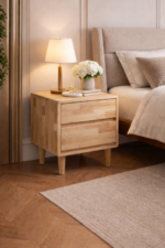 Artisan Elm – Solis Natural Oak Nightstand - Image 3