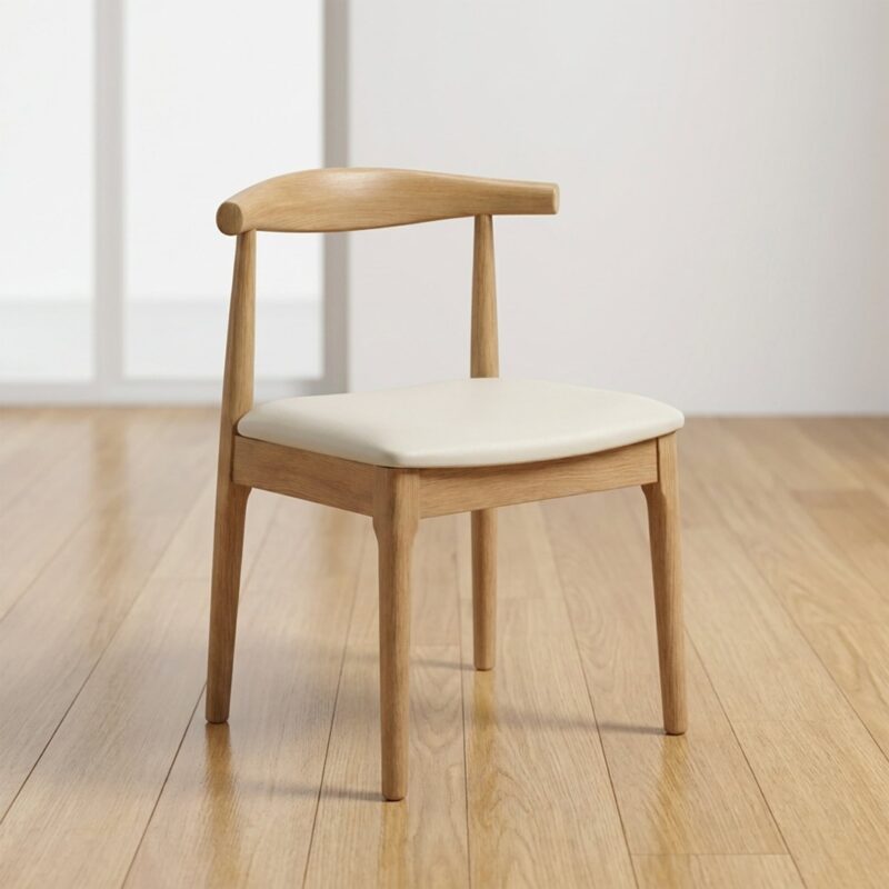 Luma Oak Wood Dining Chair | Artisan Elm