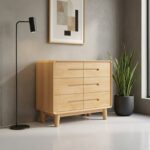 Rowan Natural Solid Wood 6-Drawer Dresser - Artisan Elm