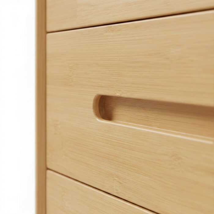 Rowan Natural Solid Wood 6-Drawer Dresser - Artisan Elm