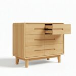 Rowan Natural Solid Wood 6-Drawer Dresser - Artisan Elm