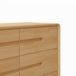 Rowan Natural Solid Wood 6-Drawer Dresser - Artisan Elm